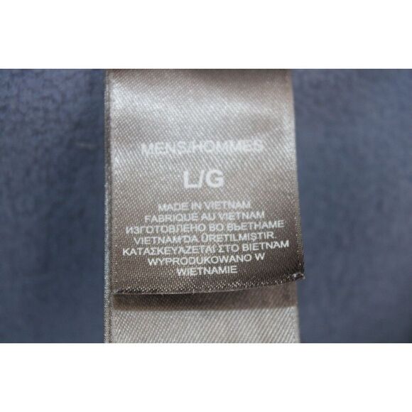 THE NORTH FACE MENS SIZE L NAVY BLUE 1/4 ZIP FLEECE PULLOVER LS SHIRT - Picture 8 of 9